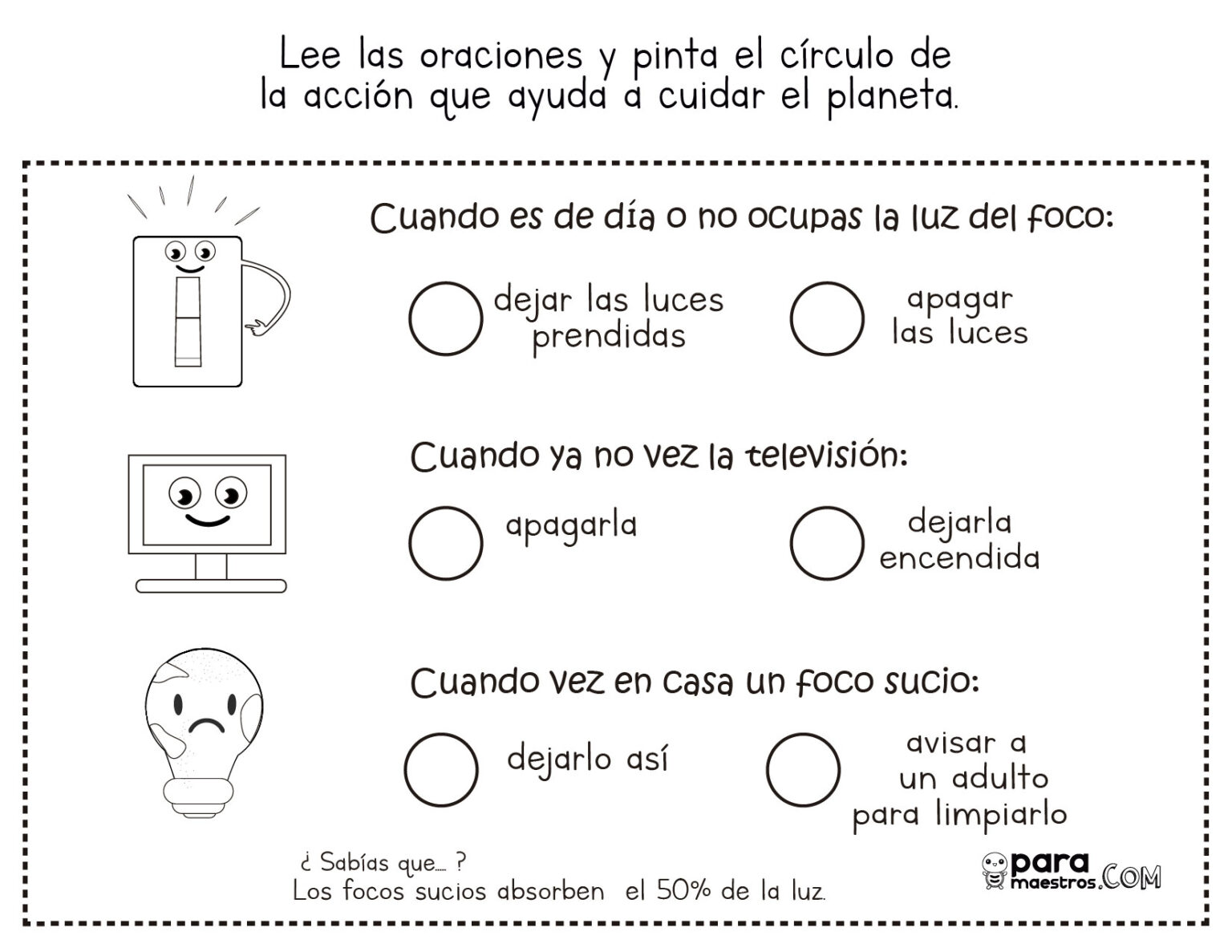 Cuidamos Al Planeta ♻️ Cuadernillo De Actividades 欄 Paramaestros 4349