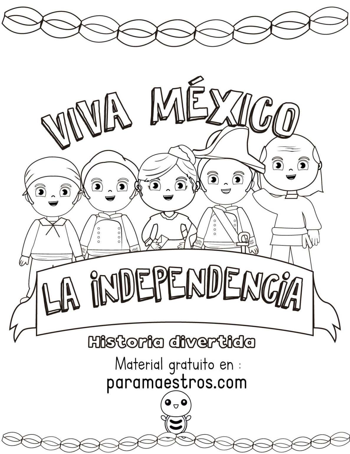 Actividades De ”La Independencia De México Para Niños» – Paramaestros