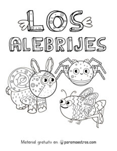 ?Cuadernillo «Los Alebrijes» para niños? – 