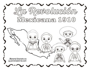 🟩La Revolución Mexicana Actividades e historia para niños🟥 –  