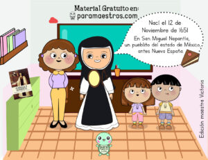 ⛪️Sor Juana Inés de la Cruz / Biografía y actividades para niños⛪️ –  