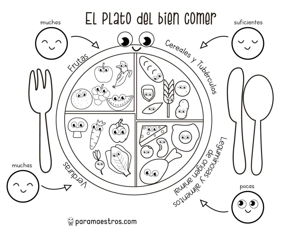 Cuadernillo El Plato Del Buen Comer Paramaestros 1093