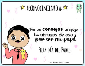 Bonitos Detalles para Celebrar a Papá ;) (Diplomas y Marcos) –  