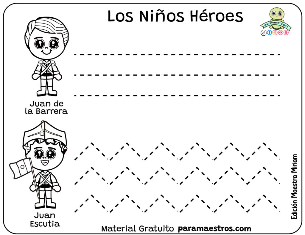 Grafomotricidad Niños Héroes – paramaestros