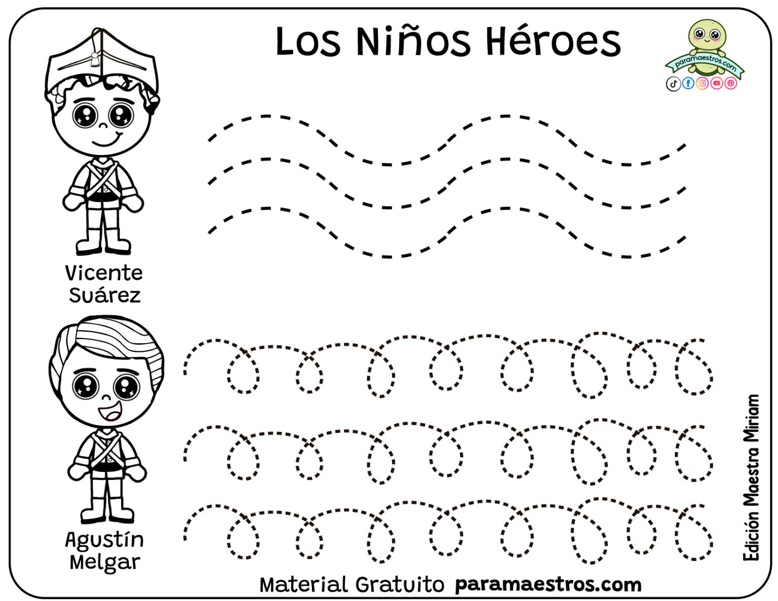 Grafomotricidad Niños Héroes – paramaestros